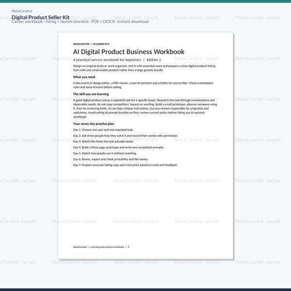 Digital Product Seller Kit